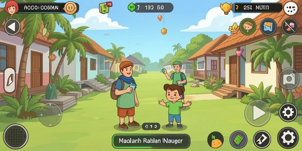 Tampilan grafis yang menawan dan detail.
