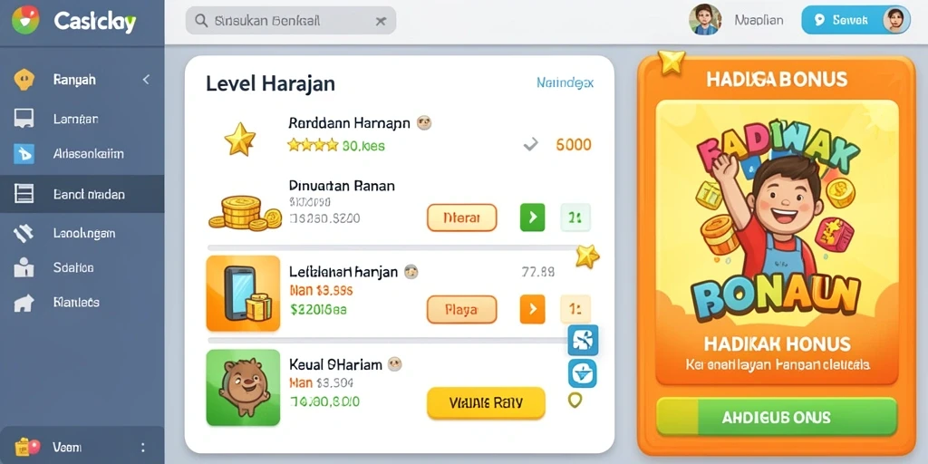 Tampilan utama COCOL88 yang menarik dan mudah dinavigasi.