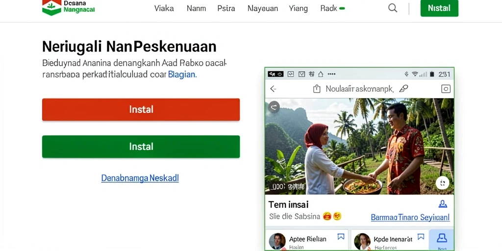 Tampilan antarmuka yang user-friendly.