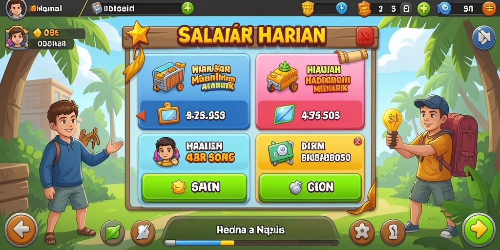 Tampilan awal DEWA1000 yang menarik.