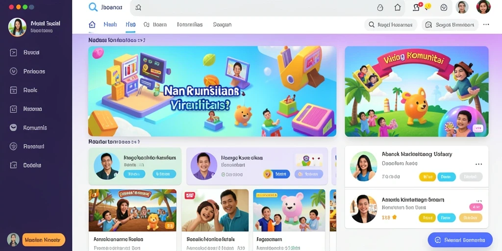 Tampilan antarmuka GADAITOTO yang menarik dan modern.