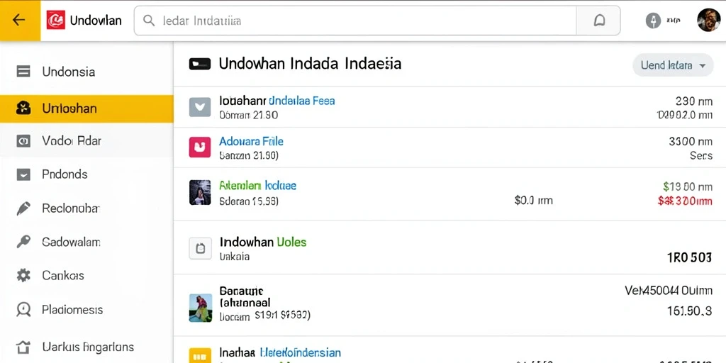 Tampilan menu utama yang menarik dan mudah dinavigasi.