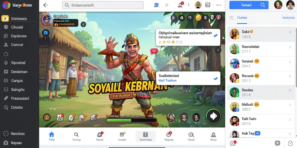 Tampilan antarmuka yang menarik dan mudah digunakan.