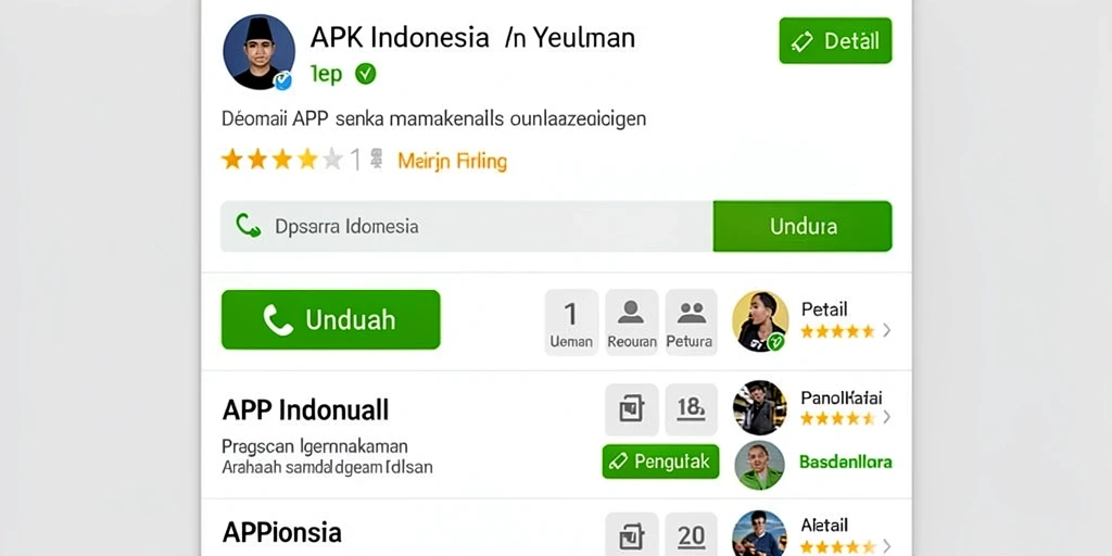 Tampilan antarmuka utama yang sederhana dan menarik.