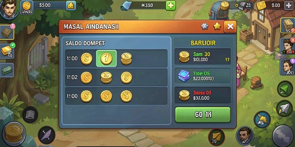 Tampilan antarmuka yang menarik dan user-friendly.