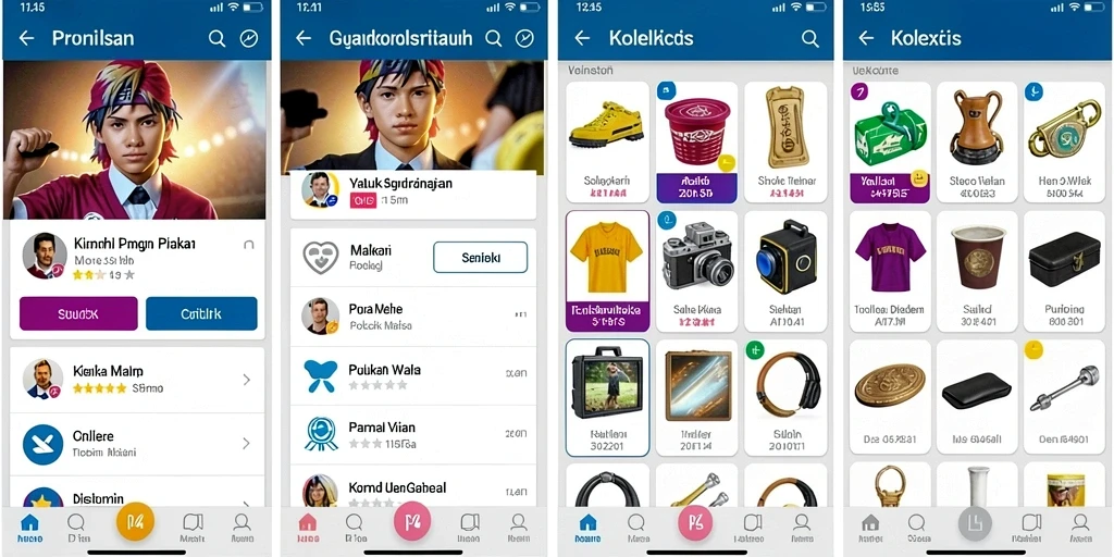 Tampilan antarmuka yang menarik dengan navigasi mudah.