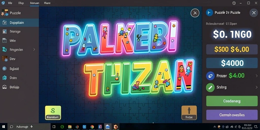 Tampilan menu utama PENIDABET yang menarik.