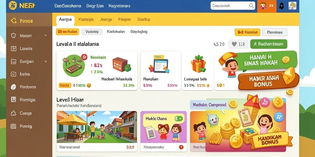Tampilan antarmuka yang user-friendly.