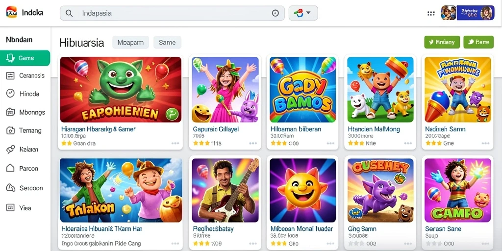 Screenshot menunjukkan tampilan antarmuka permainan yang intuitif.