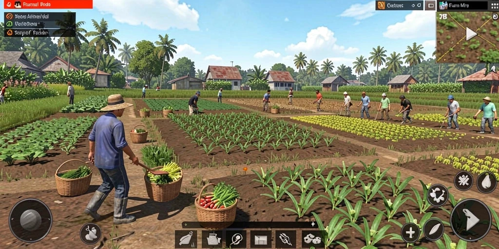 Tampilan antarmuka aplikasi yang user-friendly.